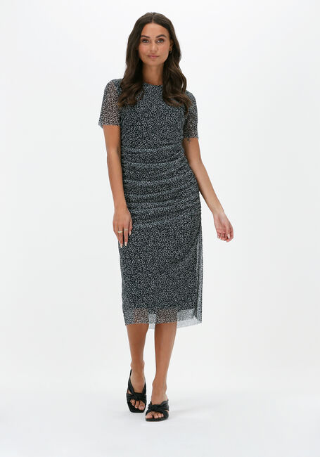 Zwarte CATWALK JUNKIE Midi jurk DR FLORA - large