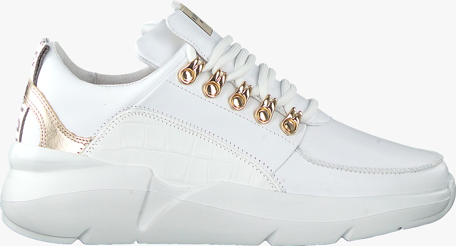 weefgetouw bloeden Fascineren Witte NUBIKK Lage sneakers LUCY ROYAL | Omoda