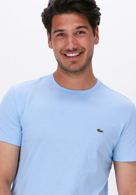 Lichtblauwe LACOSTE T-shirt 1HT1 MENS TEE-SHIRT 12 - large