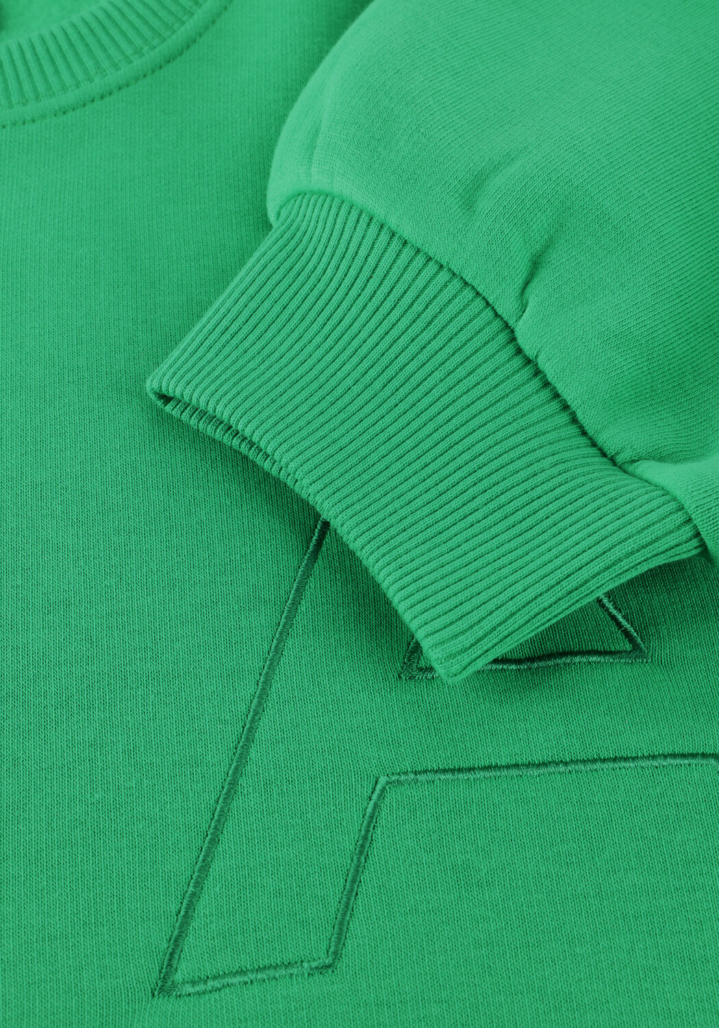 Groene ALIX THE LABEL Sweater LADIES KNITTED EMBROIDERED A SWEATER - large