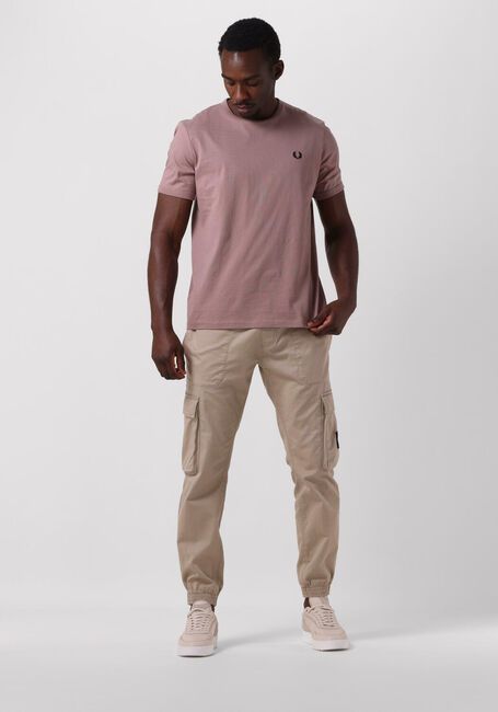 Lichtroze FRED PERRY T-shirt RINGER T-SHIRT - large