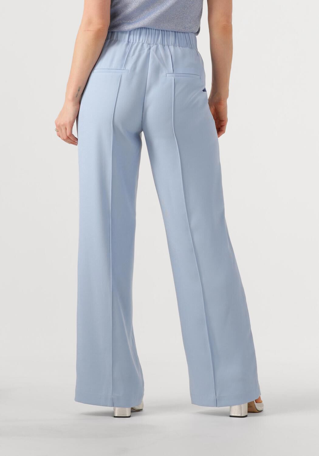 ANOTHER LABEL Dames Broeken Estelle Pants Lichtblauw