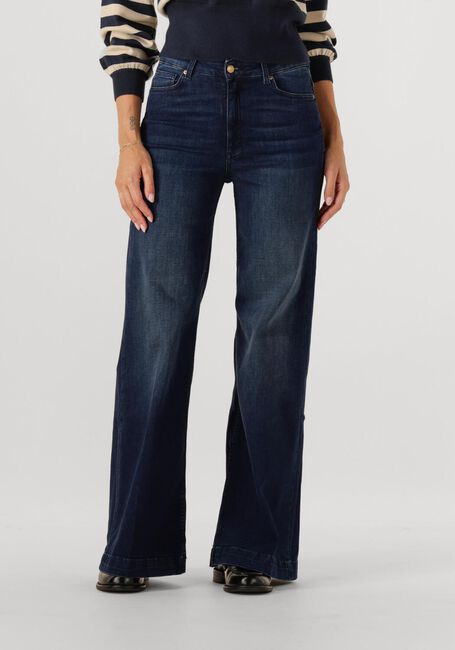 Donkerblauwe CIRCLE OF TRUST Wide jeans PALMER WIDE LEG DNM - large