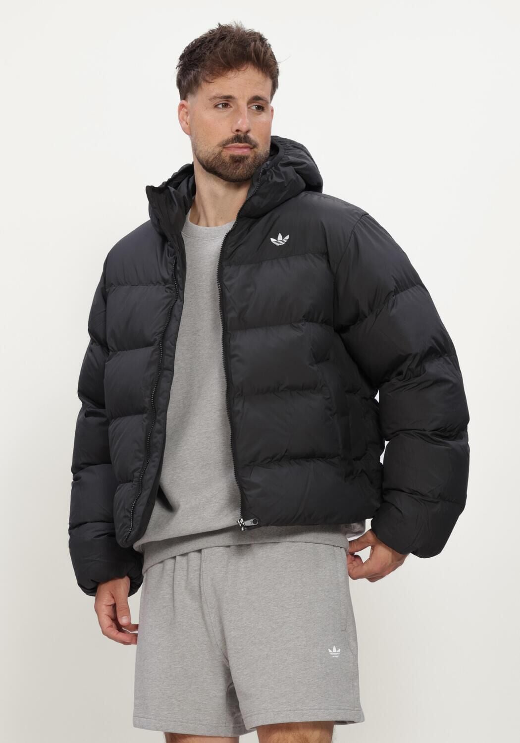 Adidas Heren Jassen Regen Jkt - Zwart