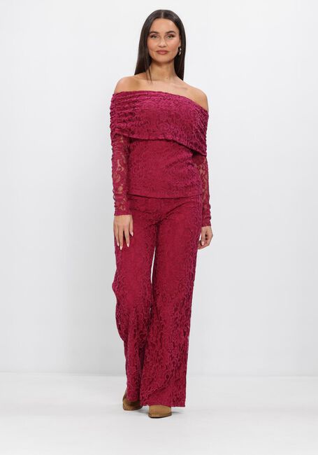 Bordeaux HARPER & YVE Wijde broek LOLA-PA - large