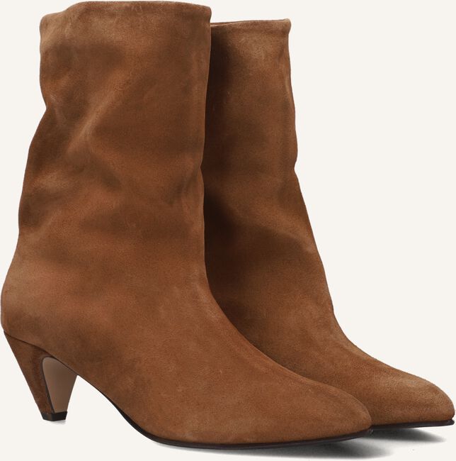 Cognac ANONYMOUS COPENHAGEN Enkellaarsjes VULLY 50 STILETTO Cognac ANONYMOUS COPENHAGEN Enkellaarsjes VULLY 50 STILETTO - large