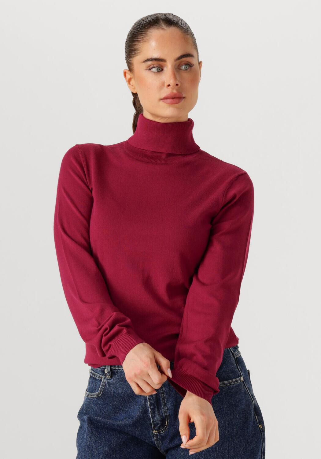 SILVIAN HEACH Dames Truien & Vesten Turte Neck Sesin Bordeaux