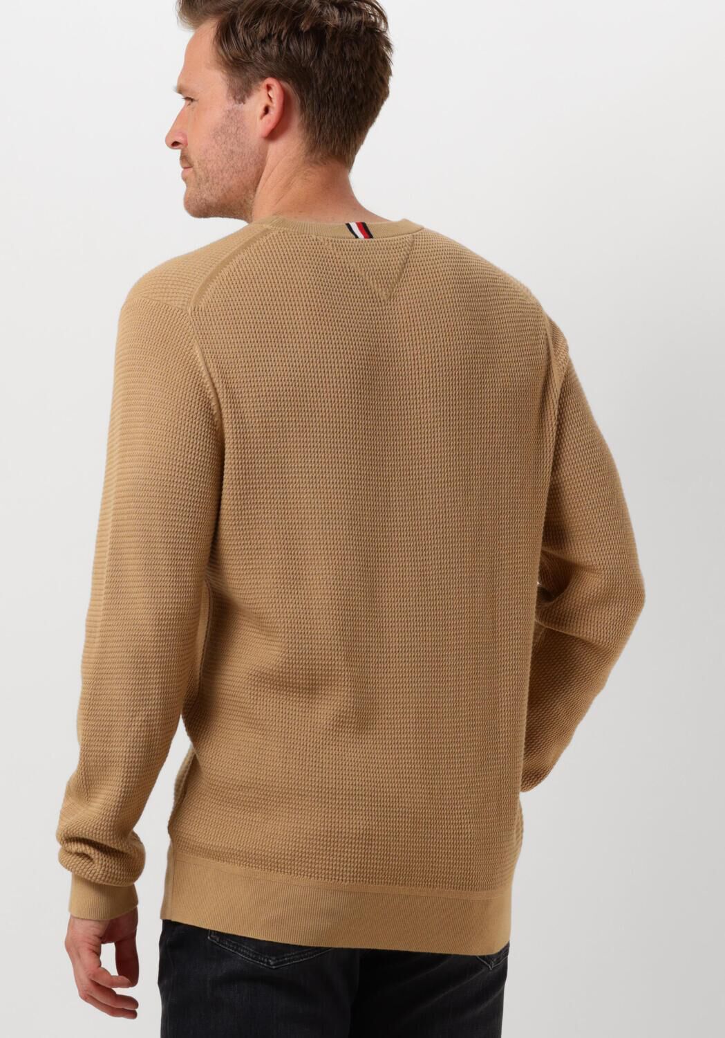 TOMMY HILFIGER Heren Truien & Vesten Refined Structure Cr Khaki