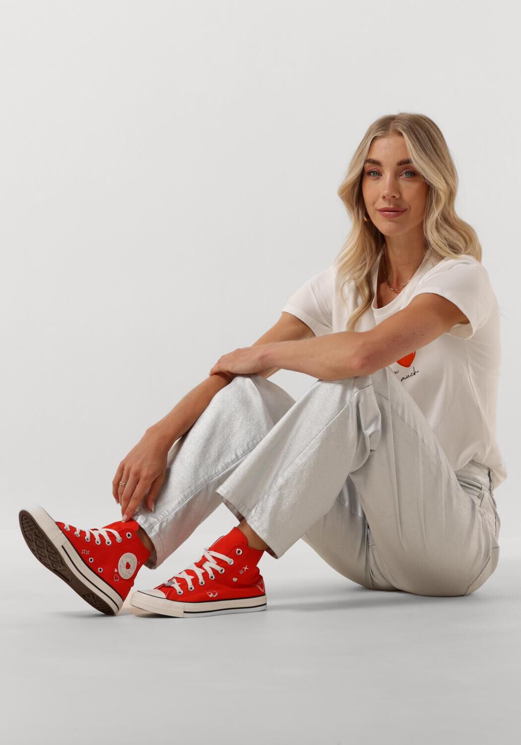 Rode CONVERSE Hoge sneakers CHUCK TAYLOR ALL STAR HI - large