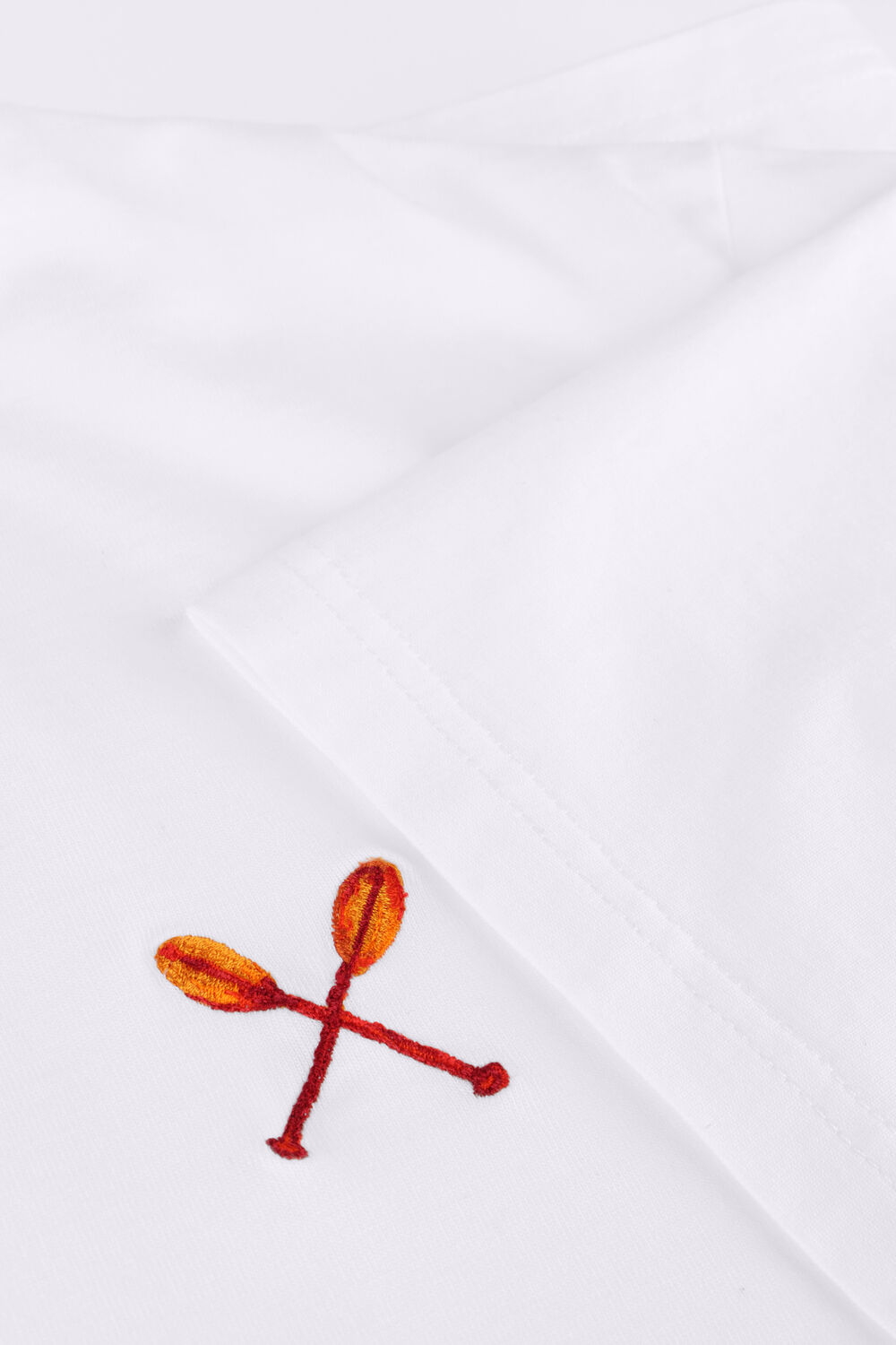 Witte FOR&Eacute;T T-shirt SAIL T-SHIRT - large