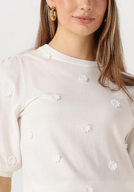 Witte FABIENNE CHAPOT Trui HILLY PATCH PULLOVER - large