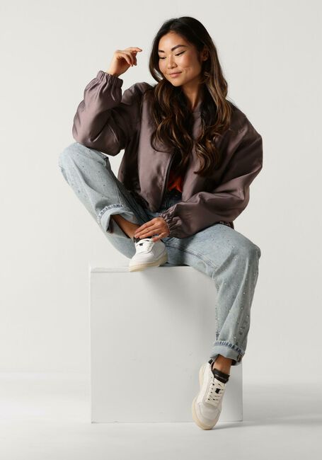 Oranje COLOURFUL REBEL T-shirt UNI LOGO BOXY TEE - large