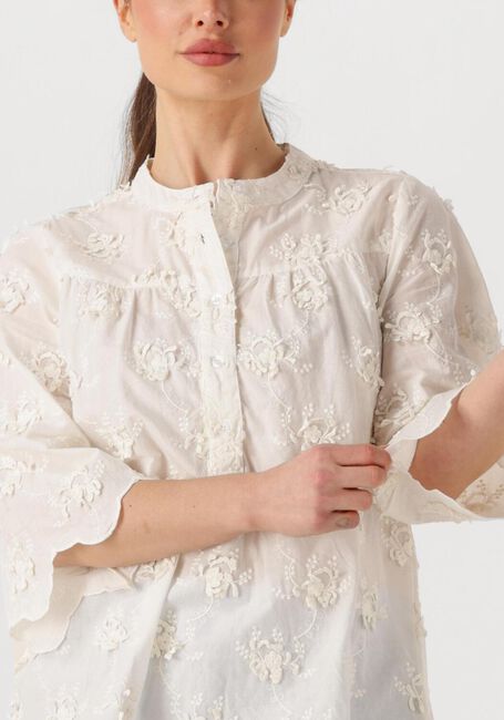 Witte LOLLYS LAUNDRY Blouses LOUISELL BLOUSE SS - large