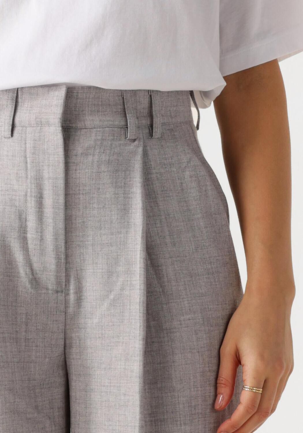 EDITED Dames Broeken Kaj Trousers Grijs