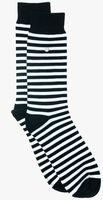 Zwarte ALFREDO GONZALES Sokken STRIPES BLACK WHITE - medium
