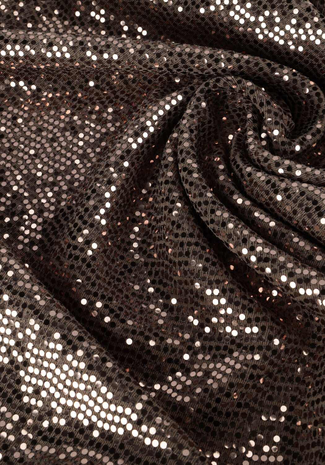 Zilveren ANA ALCAZAR Mini jurk DRESS WIDE SLEEVES - large