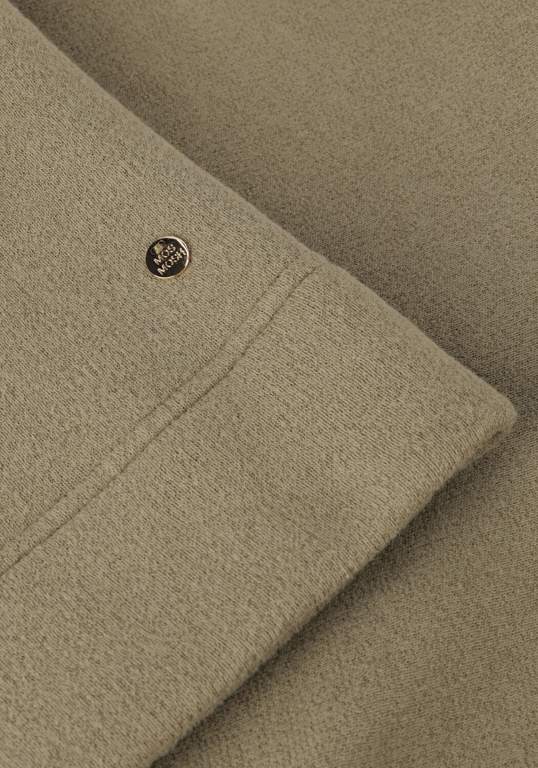 Groene MOS MOSH Trui TULIC O-LS SWEATSHIRT - large