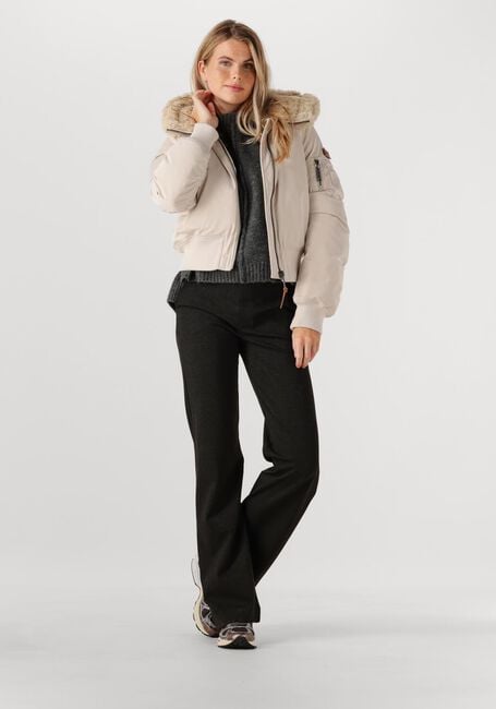Zwarte MOSCOW Flared broek 56-02 DAWN-1 - large