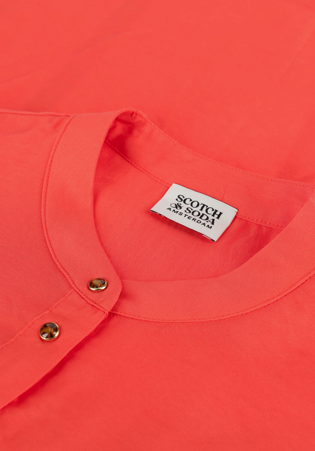 Oranje SCOTCH & SODA Blouses GATHERED YOKE ECOVERO BLEND TO - large