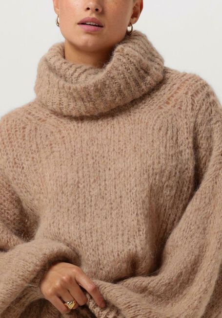 Bruine AMERICAN DREAMS Coltrui PEPPER ROLL NECK ALPACA PULLOVER - large