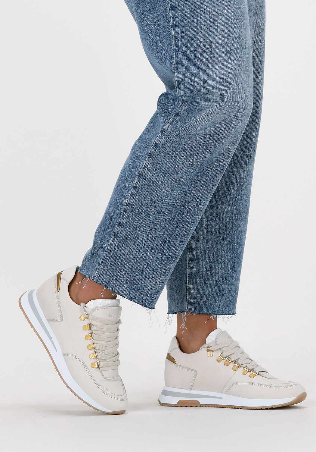 Beige VIA VAI Lage sneakers NORA SADE - large