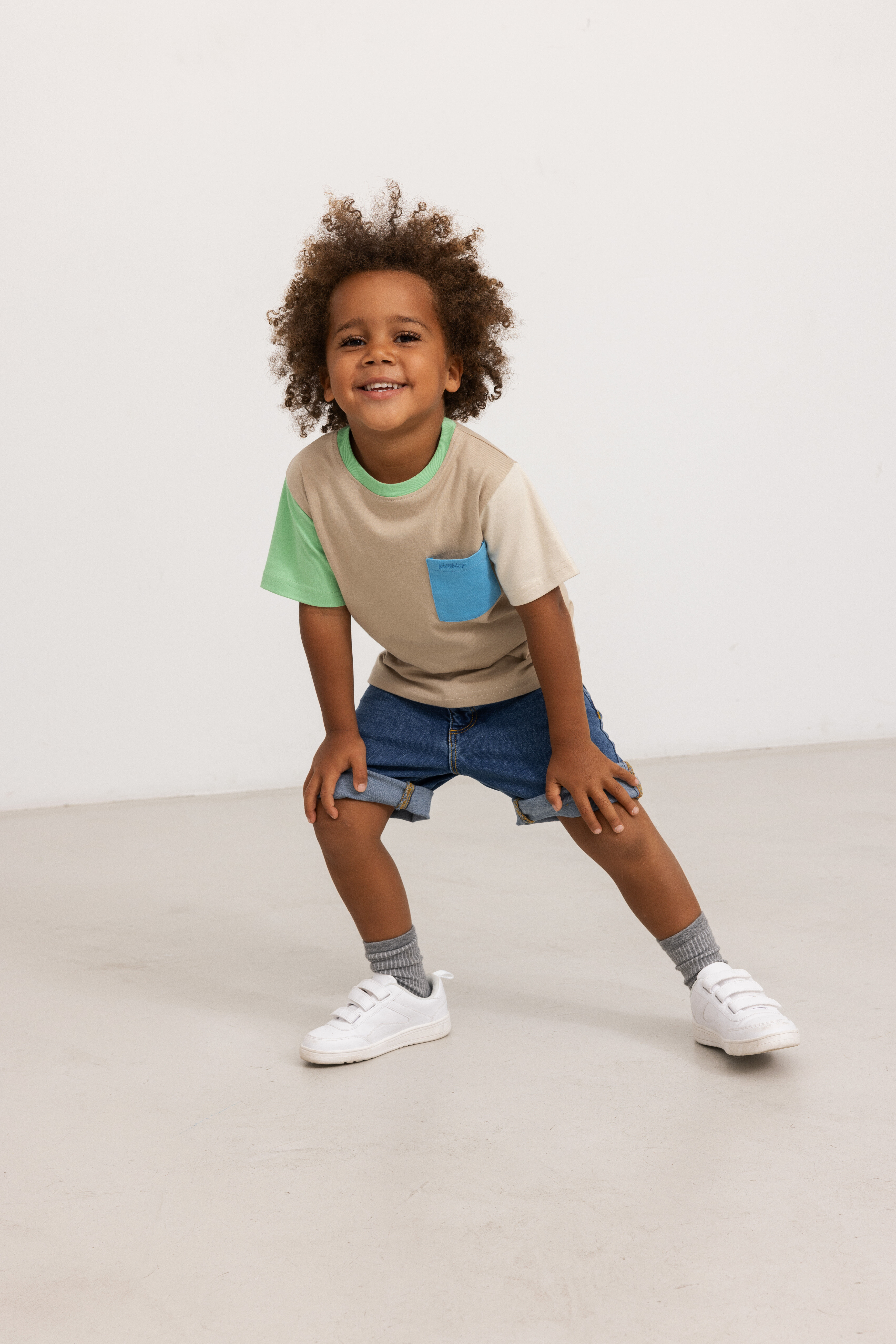 MARMAR COPENHAGEN Jongens Polo's & T-shirts Tad Lichtblauw