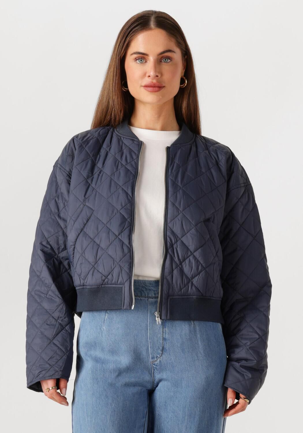 MODSTRÖM Modström Dames Jassen Hankmd Jacket Donkerblauw