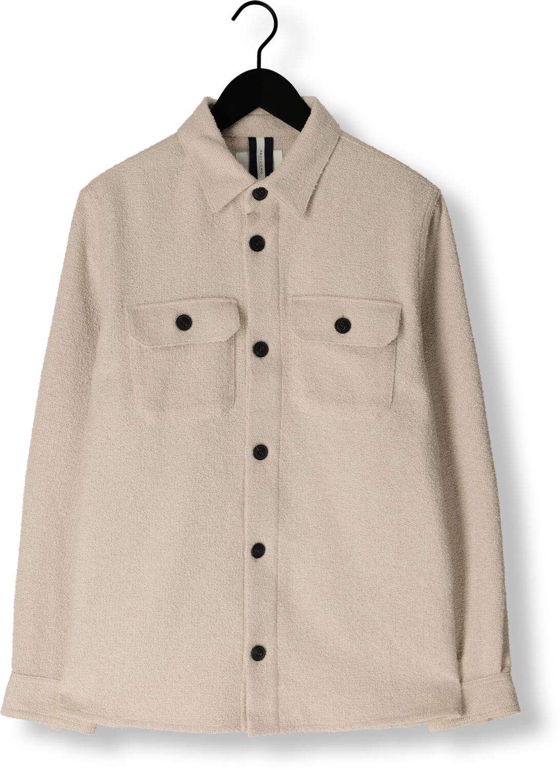 PROFUOMO Heren Overshirts Overshirt Boucle Beige