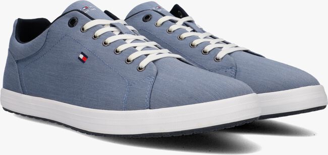 Blauwe TOMMY HILFIGER Lage sneakers ESSENTIAL CHAMBRAY VULC - large