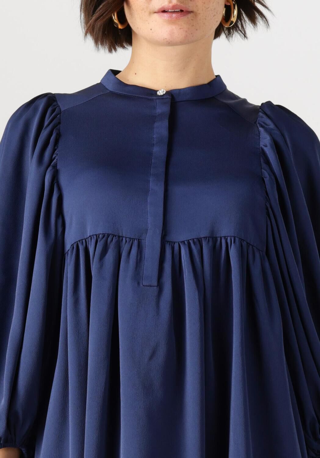 BRUUNS BAZAAR Dames Jurken Sarina Dress Donkerblauw