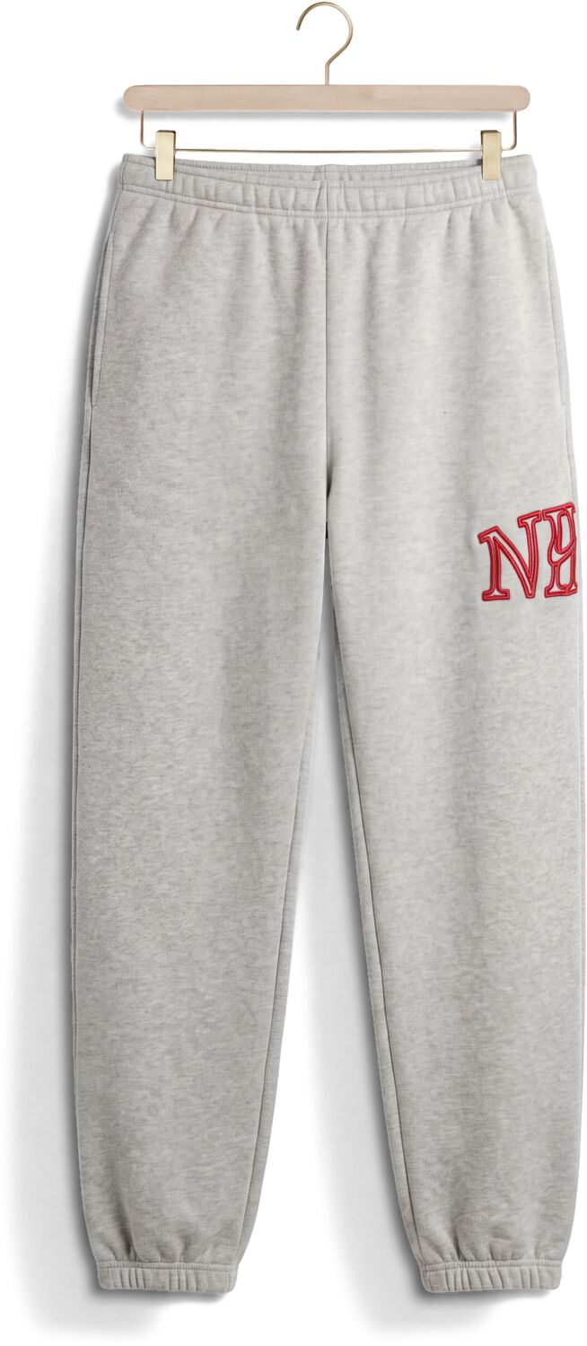 NIKE Dames Broeken Studio Fleece Middelzwaar 'graphic Pack' Lichtgrijs