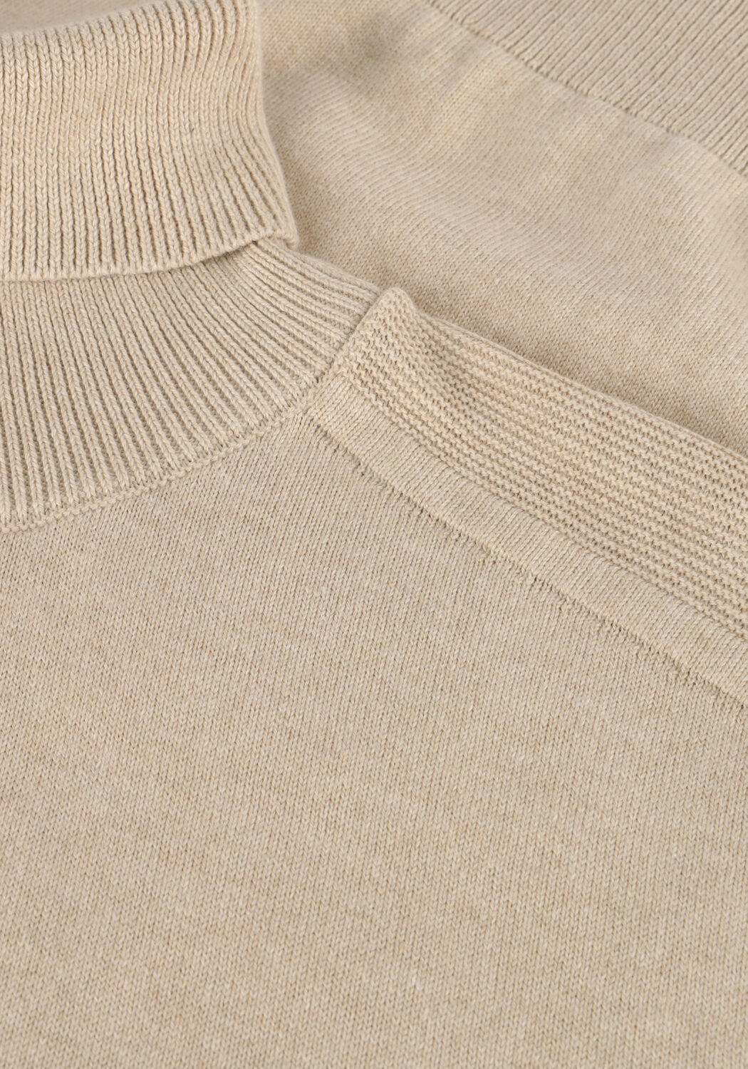 Beige SELECTED MEN Coltrui SLHBERG ROLL NECK NOOS - large