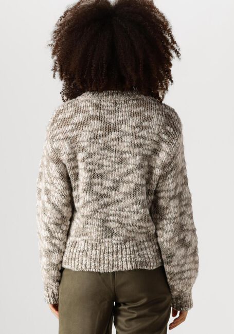 Taupe NUKUS Trui MORENO PULLOVER - large