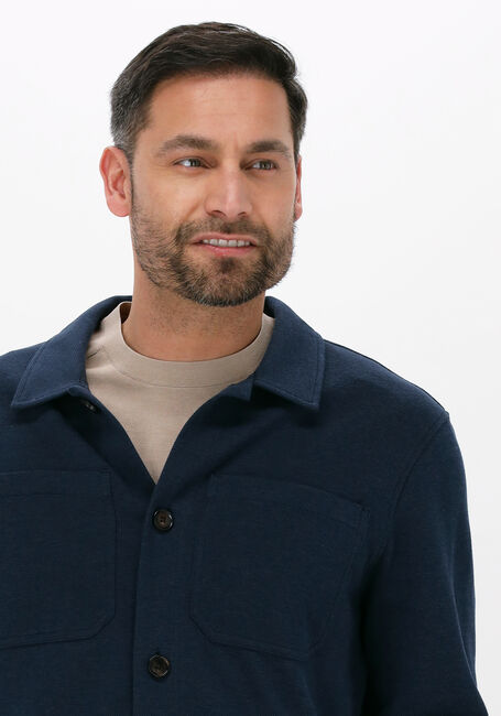 Donkerblauwe PROFUOMO Overshirt PPTF1-B - large