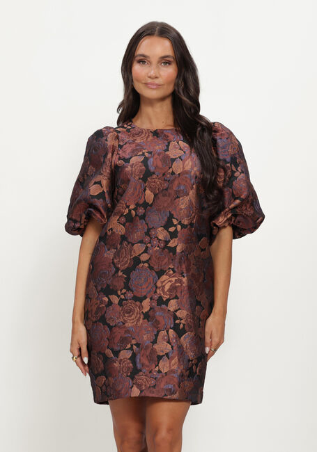 Multi NOTRE-V Mini jurk NV-IZETTE BROCADE - large