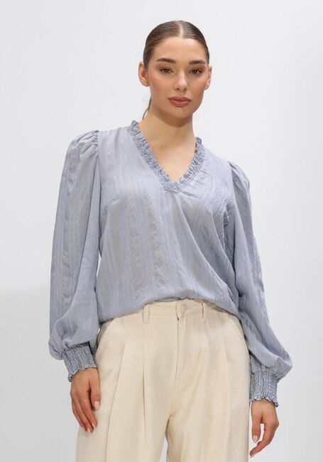 Blauwe CO'COUTURE Blouses KESI V-BLOUSE - large