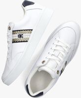 Witte TOMMY HILFIGER Lage sneakers COURT WITH WEBBING - medium
