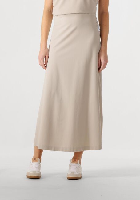 Beige PENN & INK Maxirok SKIRT - large