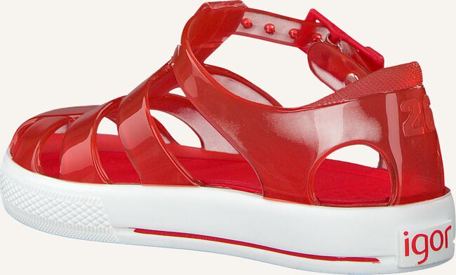 Rode IGOR Platte sandalen TENIS Rode IGOR Platte sandalen TENIS - large