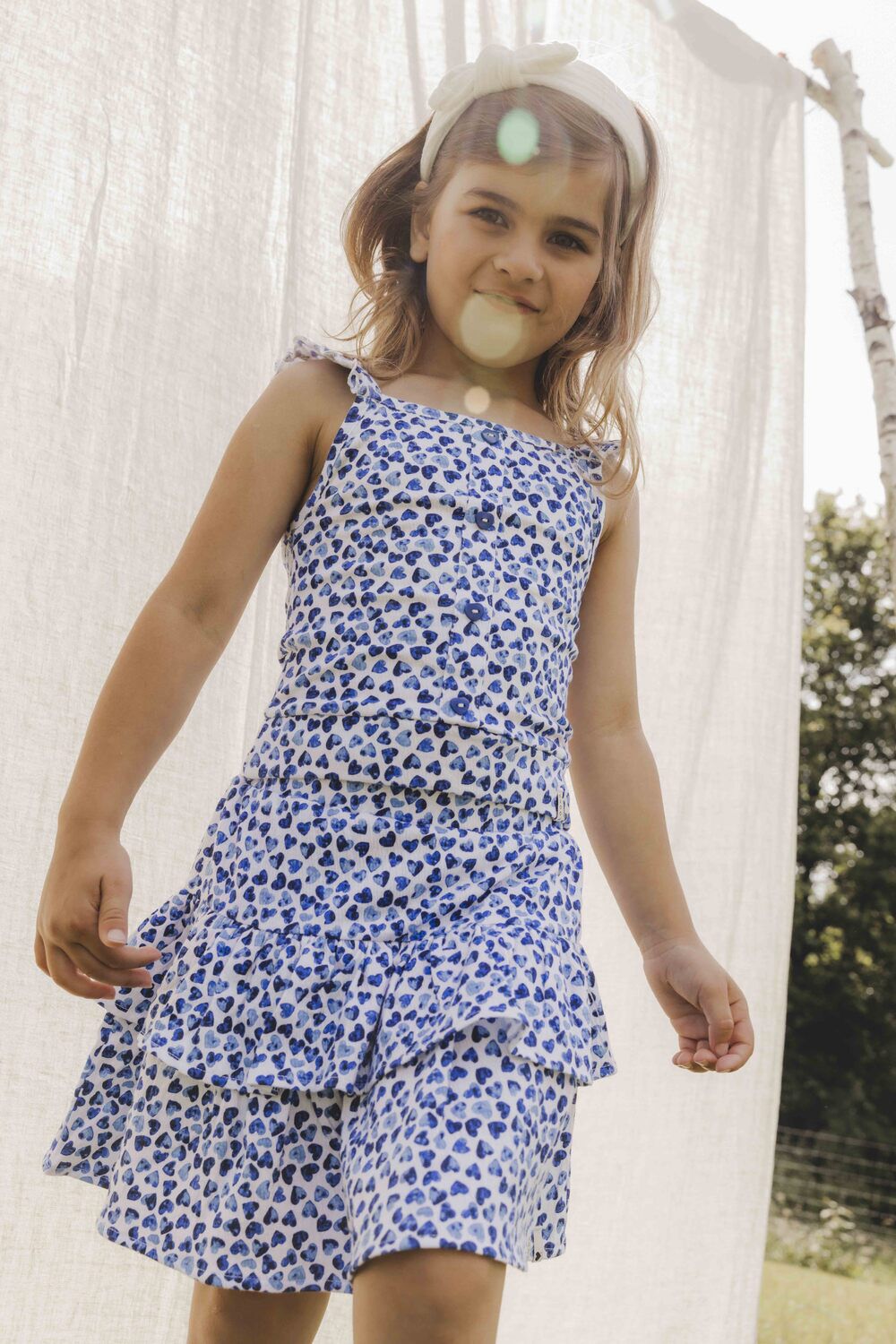 LOOXS Little Meisjes Rokken 2512-7740 Lichtblauw