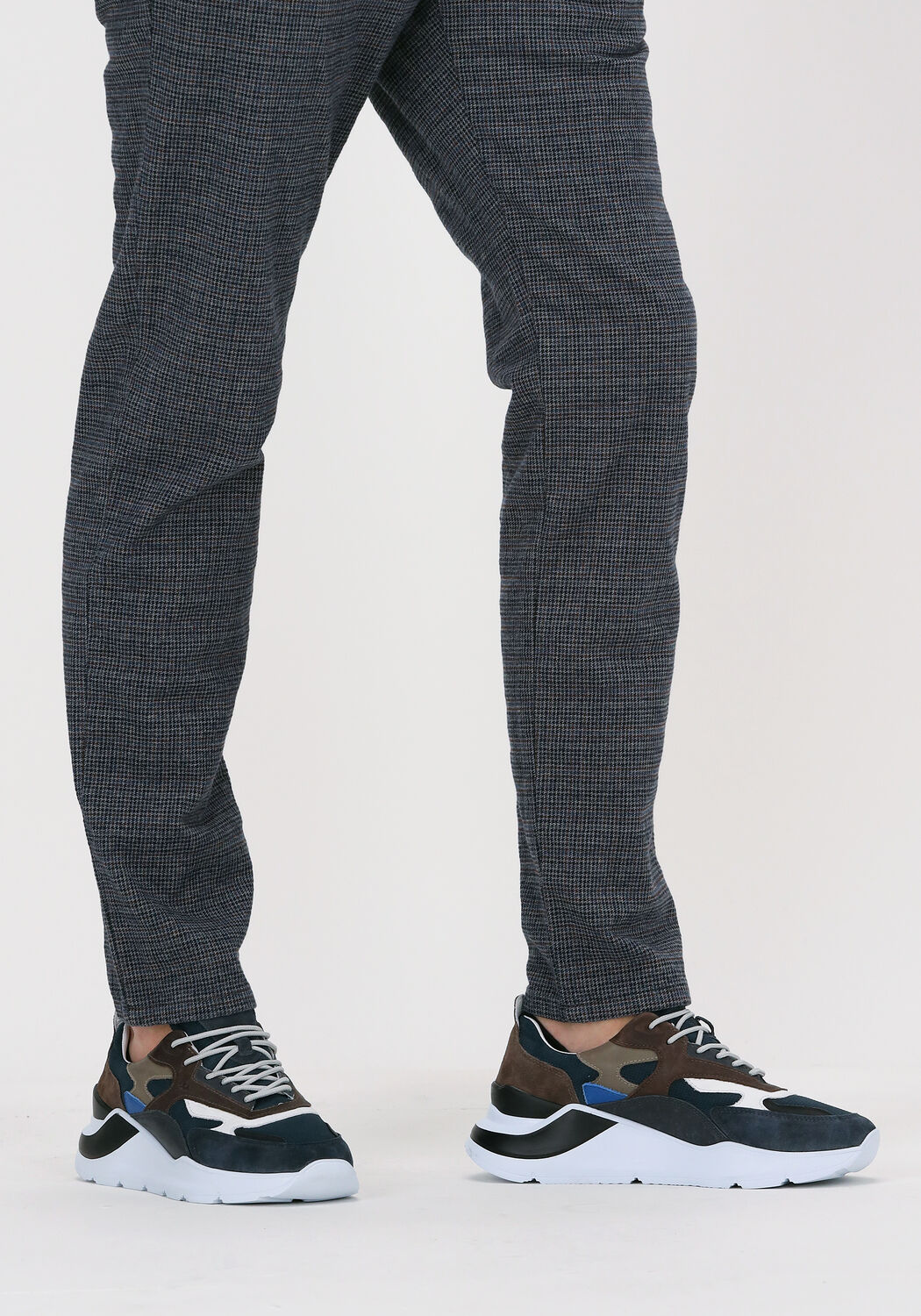 Blauwe D.A.T.E Lage sneakers FUGA HEREN - large