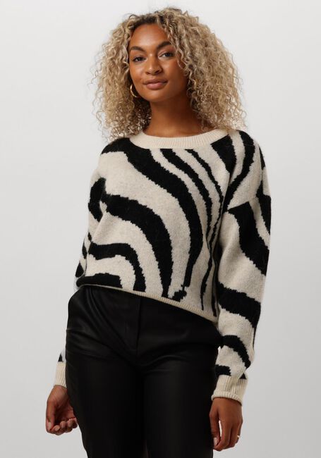 Beige MINUS Trui MELIMA KNIT PULLOVER - large