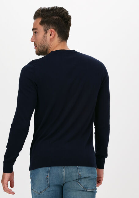 Donkerblauwe SELECTED HOMME Trui SLHBERG CREW NECK NOOS - large