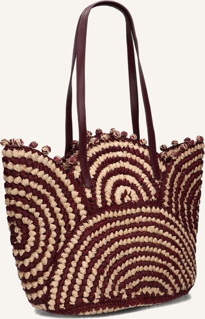 Bordeaux VANESSA BRUNO Schoudertas PANIER Bordeaux VANESSA BRUNO Schoudertas PANIER - large