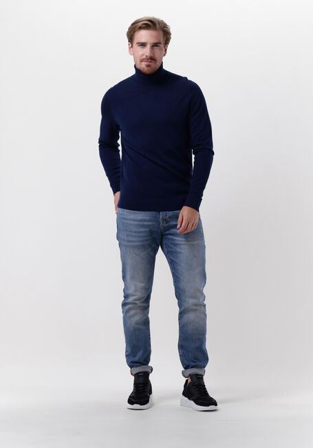 Donkerblauwe CALVIN KLEIN Coltrui MERINO TURTLE NECK - large