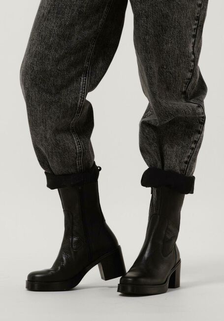 Zwarte TANGO Enkellaarsjes NAYA 2 - large