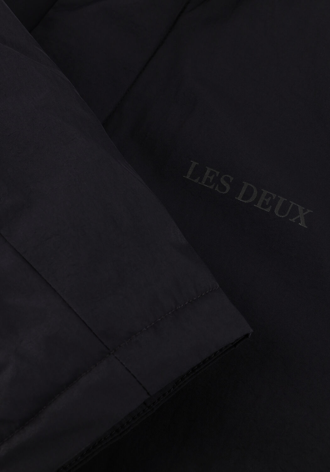 Zwarte LES DEUX Jack IDRIS PADDED JACKET - large