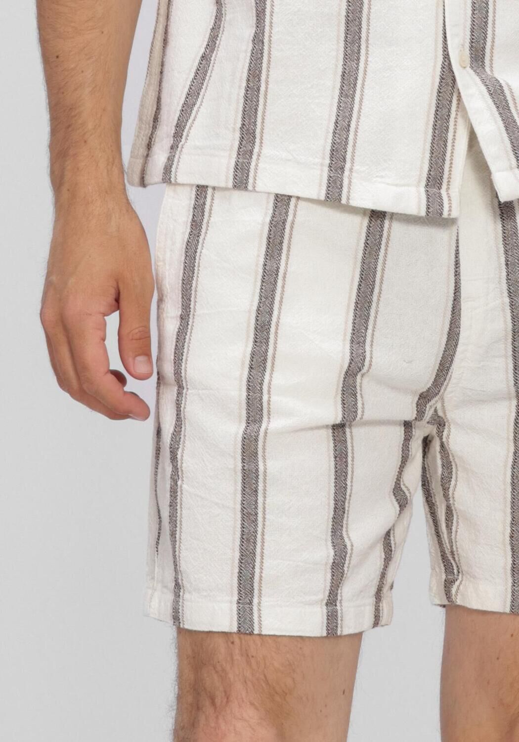 Multi PURE PATH Korte broek STRIPED SHORTS - large