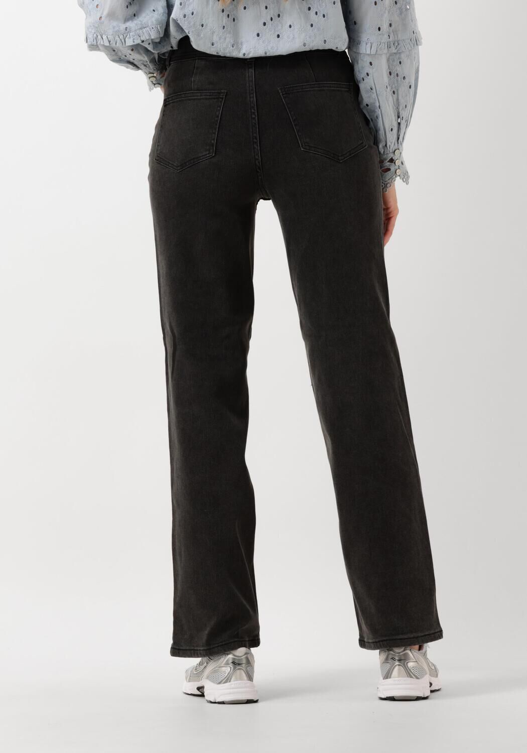 Y.A.S. Dames Jeans Yasdolma Hw Jeans Dark Grey Grijs