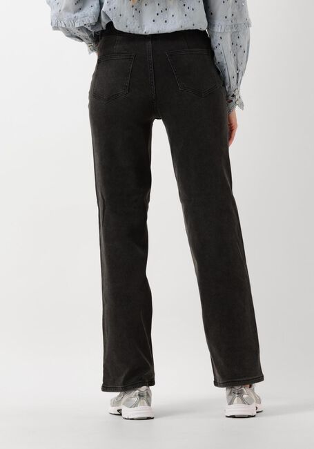 Grijze Y.A.S. Wide jeans YASDOLMA HW JEANS DARK GREY - large